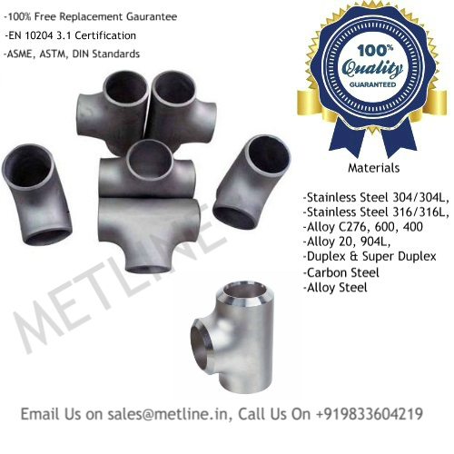 Pipe Tee Manufacturers, Suppliers, Exporters