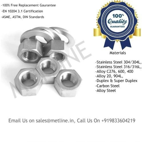 Nuts & Washer Manufacturers, Suppliers, Exporters, Factory