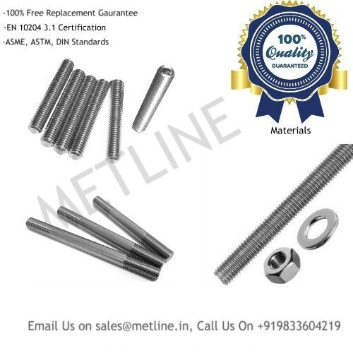 Studbolts, Threaded Bars Manufacturers Suppliers, Factory