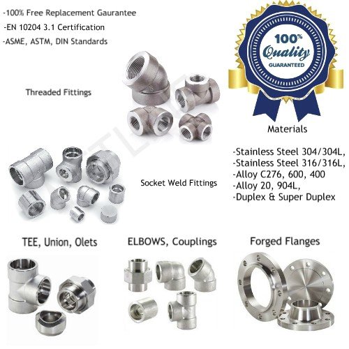 Forged Fittings Socket Weld Fittings Threaded Fittings Manufacturers, Suppliers, Factory