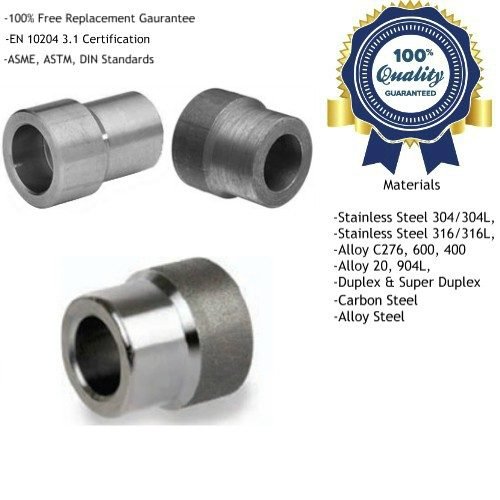 1/2" to 3/4" New Stainless 3M Socket Weld Pipe Fitting Reducer Reducing Insert