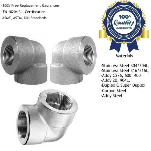 Threaded Elbow Fittings Manufacturers, Suppliers, Exporters