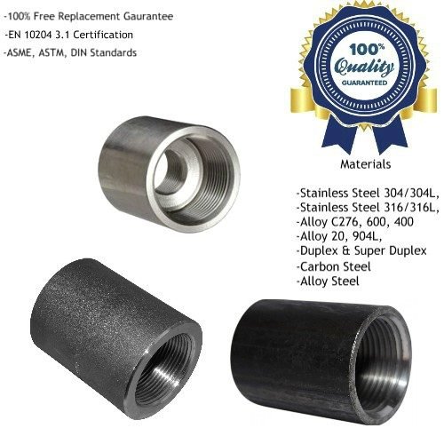Threaded Screwed Coupling Manufacturers, Suppliers, Exporters